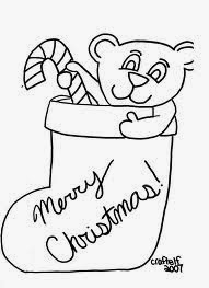 Stocking Coloring Pages 7