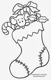 Stocking Coloring Pages 2
