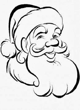 Coloring Pages Of Santa Claus For Kids 2