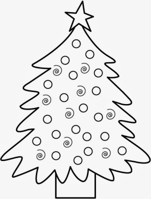 Christmas Coloring Pages For Toddlers 2