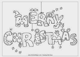 Cute Christmas Coloring Pages 3