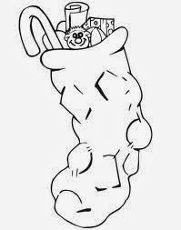 Stocking Coloring Pages 6