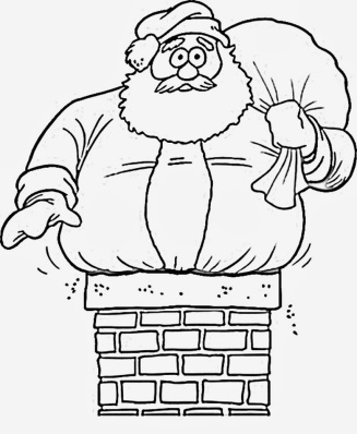 Coloring Pages Of Santa Claus For Kids 6