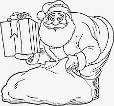 Coloring Pages Of Santa Claus For Kids 4